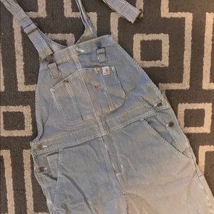 Vintage Carhartt Bib Overall Shorts For Women